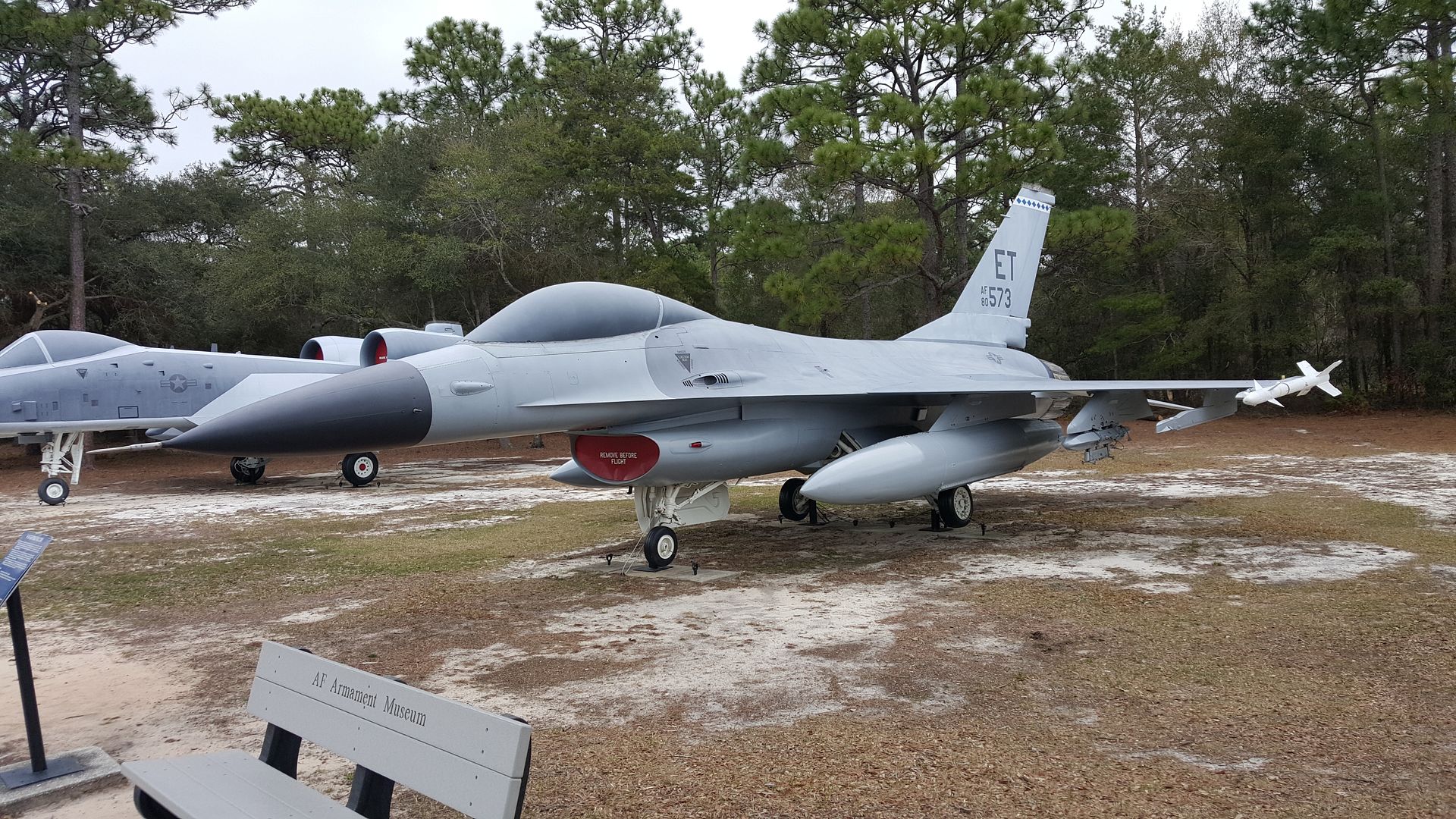 Hurlburt Field Air Park and the Air Force Armament Museum A lot of